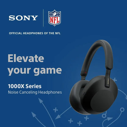 Sony WH-1000XM5 Wireless Noise Canceling Headphones Integrated Processor V1 Soft Fit Leather 30 Hour Battery Life 4 Microphones