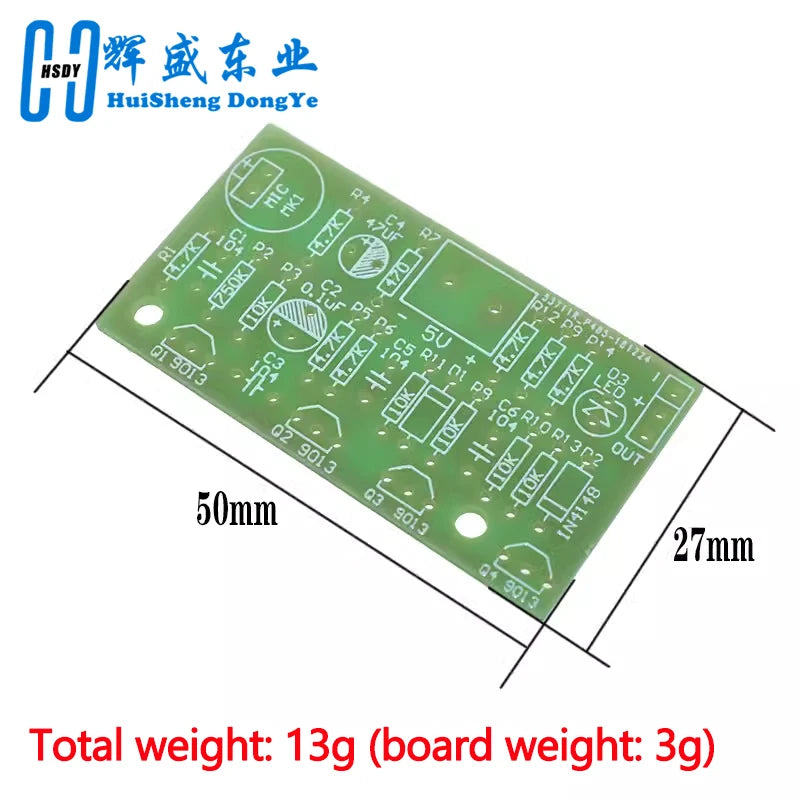 Sound Sensing Control Switch Module Applause Voice Sound Activated 5v Led Switch Kit Circuit Electronics Pcb for Arduino