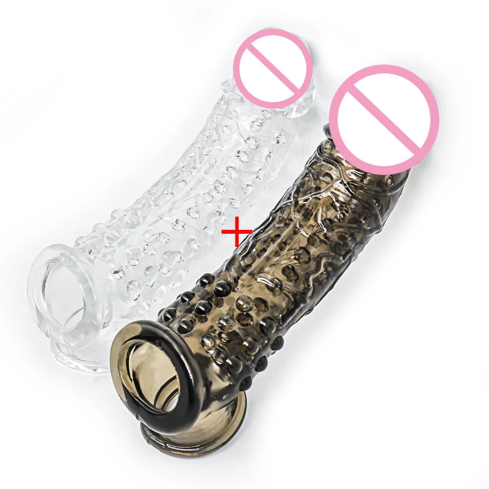 GtoozaSpecial Condoms Adult Sex Toys  Man Sensation Female G-spot Vaginal Stimulation Condoms Sophora Viciifolia Spike Penis Sleeve gtooza.com