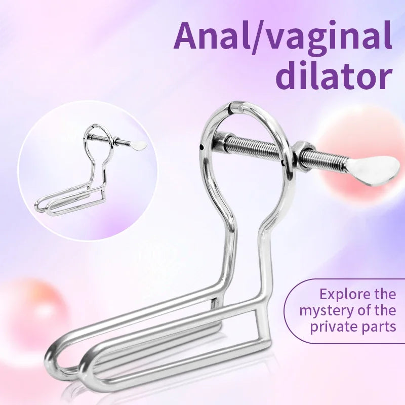 Speculum Vaginal Expander Metal Labia Clip  Clamp Adult GamesSex Toys Bdsm Anal Traning  Women Vagina Extender gtooza.com