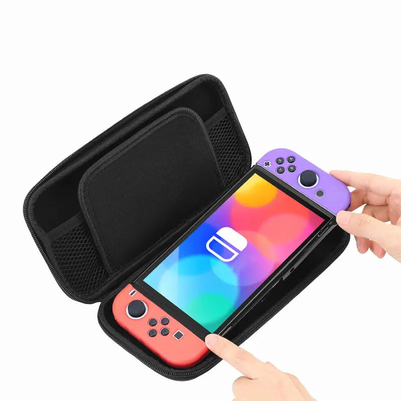 Spider Themed Storage Bag For Nintendo Switch Oled Console Pouch Travel Carrying Protective Case NS JoyCon Box Cover Accessories