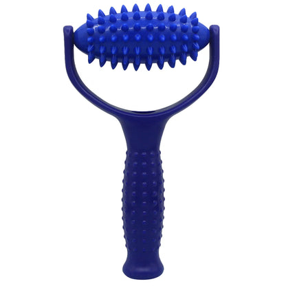 PC Spiked Massage Ball Roller Stick Yoga (Blue) Tool  Shoulder Massager Mus