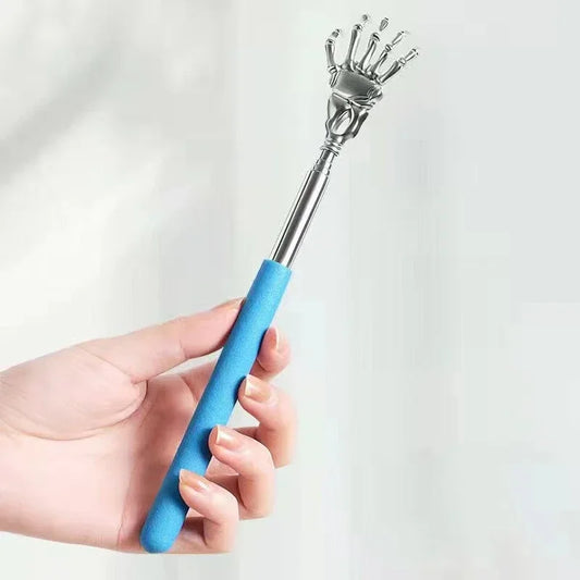 PC Stainless Steel Back Scratcher Telescopic Claw  Back Scraper Massage Rel