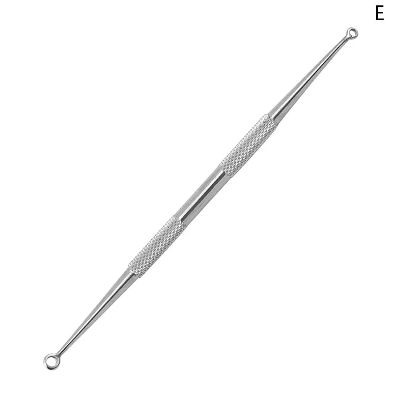 Stainless Steel Dual Heads Acne Needle Blackhead Blemish Squeeze Pimple Extractor Remover Spot Cleaner Beauty Skin Care Tool