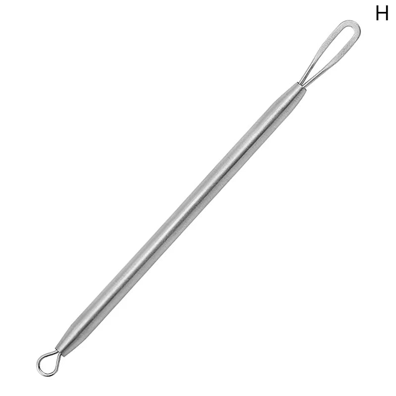 Stainless Steel Dual Heads Acne Needle Blackhead Blemish Squeeze Pimple Extractor Remover Spot Cleaner Beauty Skin Care Tool