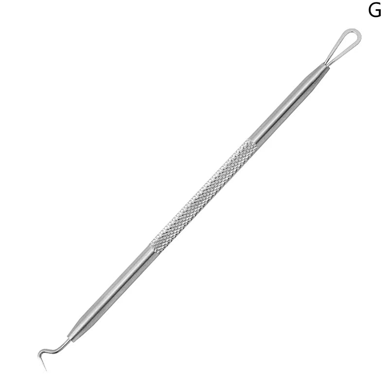 Stainless Steel Dual Heads Acne Needle Blackhead Blemish Squeeze Pimple Extractor Remover Spot Cleaner Beauty Skin Care Tool