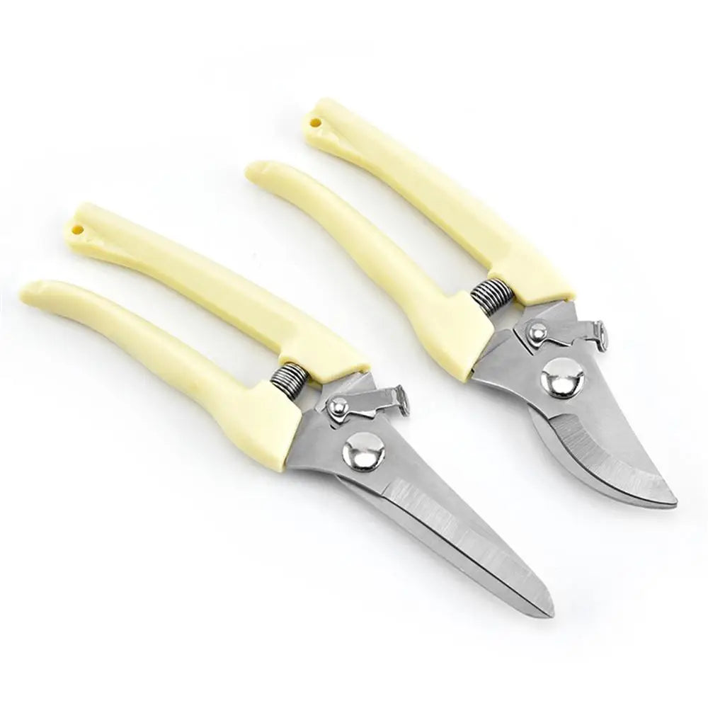 Stainless Steel Garden Pruning Shears Garden Scissors Hand Tools Fruit Cutting Gardening Tools Outdoor Gardening Landscape Tools