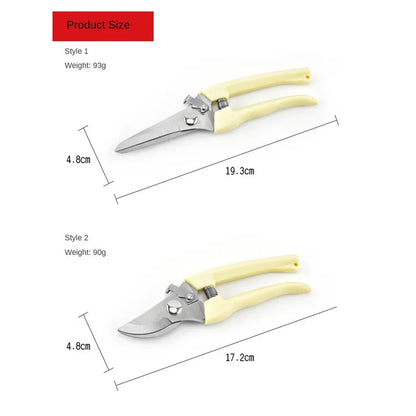 Stainless Steel Garden Pruning Shears Garden Scissors Hand Tools Fruit Cutting Gardening Tools Outdoor Gardening Landscape Tools