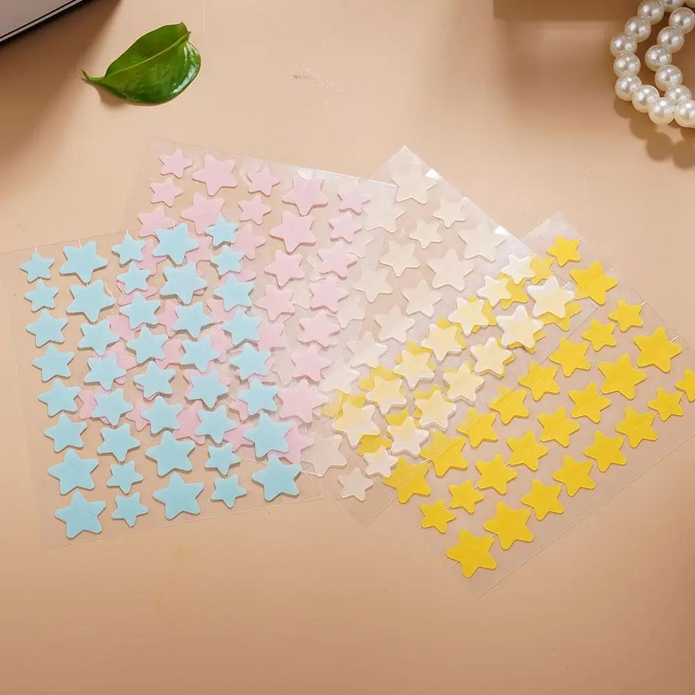 Star Pimple Patch Acne Colorful Invisible Acne Removal Skin Care Stickers Y2K Originality Concealer Face Spot Beauty Tool