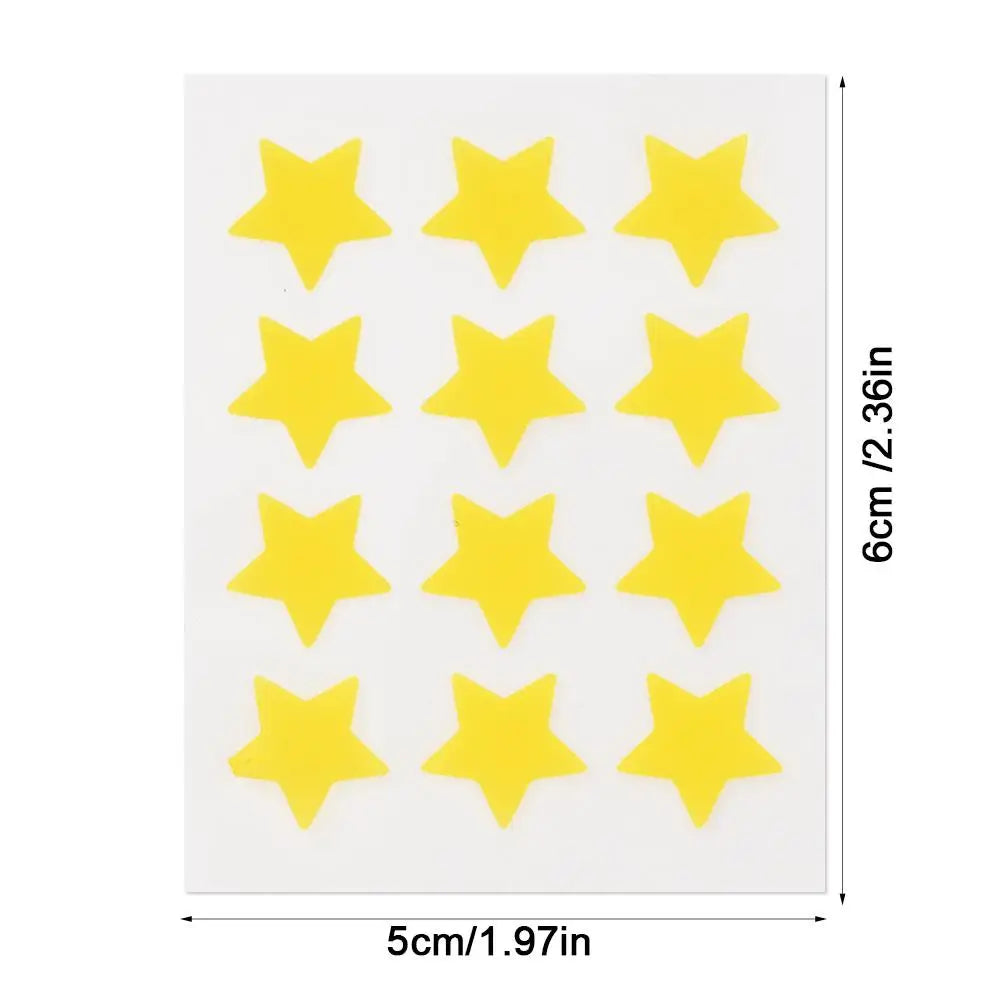 Star Pimple Patch Acne Yellow Invisible Acne Removal Skin Care Stickers Y2K Originality Concealer Face Spot Beauty Makeup Tool