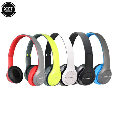 PCStereo P47 Headset 5.0 Bluetooth Headset Folding Series Wireless Sports G