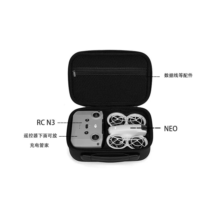 Storage Bag For DJI Neo Mini Portable Handbag Outdoor Travel Carrying Case For DJI RC N3 Controller Case Drone Accessories