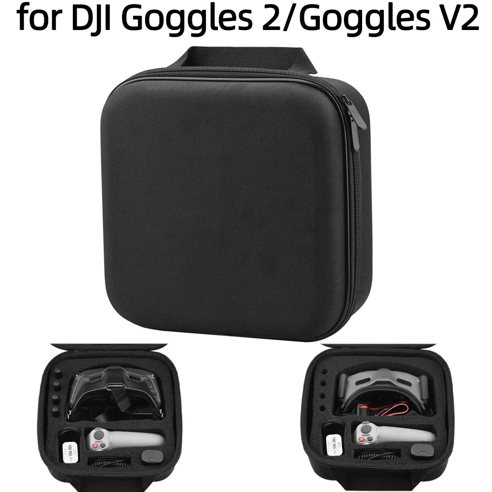 Storage Box  DJI Avata Goggles 2/Goggles V2/Integra RC Motion 2 Handbag Carrying Case Outdoor Travel Bag Portable Accessories