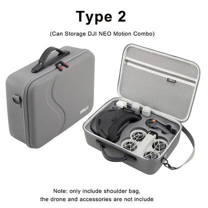 Storage Case For DJI Neo Carrying Case RC 2 Remote Control Shoulder Bag Travel Box  DJI Neo Motion Combo Goggles Accessories