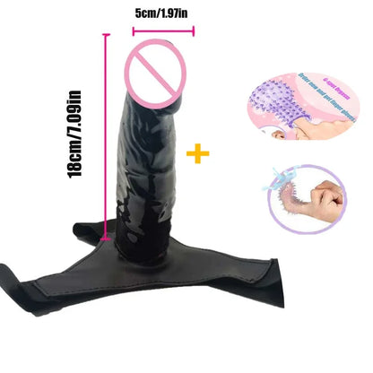 Strap On Dildos Anal Penis Hollow Double Penis double Strapon Harness Belt  Man adult Sex Toys  Woman Gay Wearable Lesbian