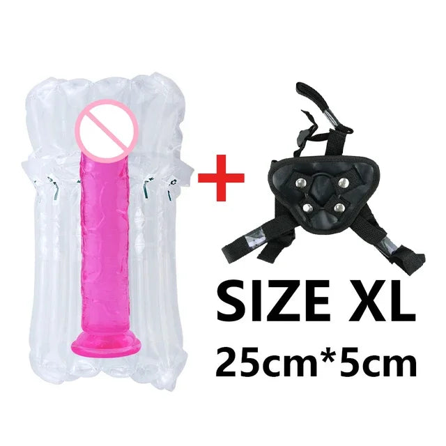 Gtooza_Strapon  Women Panties Suction Cup s Huge Penis Belt Sexual Harness Strap On Plug Anal XXL Sex Toy  Lesbian gtooza.com