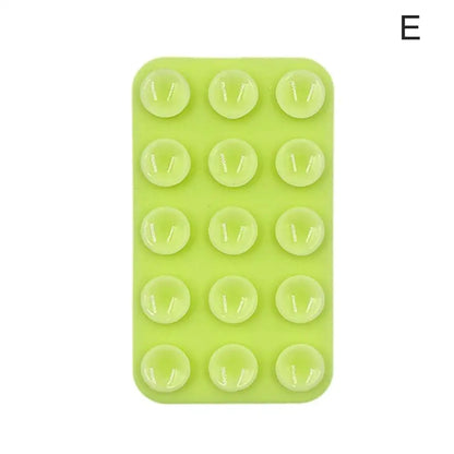 PC Strong Double-sided Suction Cup Anti Slip Silicone Suction Cups For Mobile Phones Mobile Phone Holder With 15 Silicone