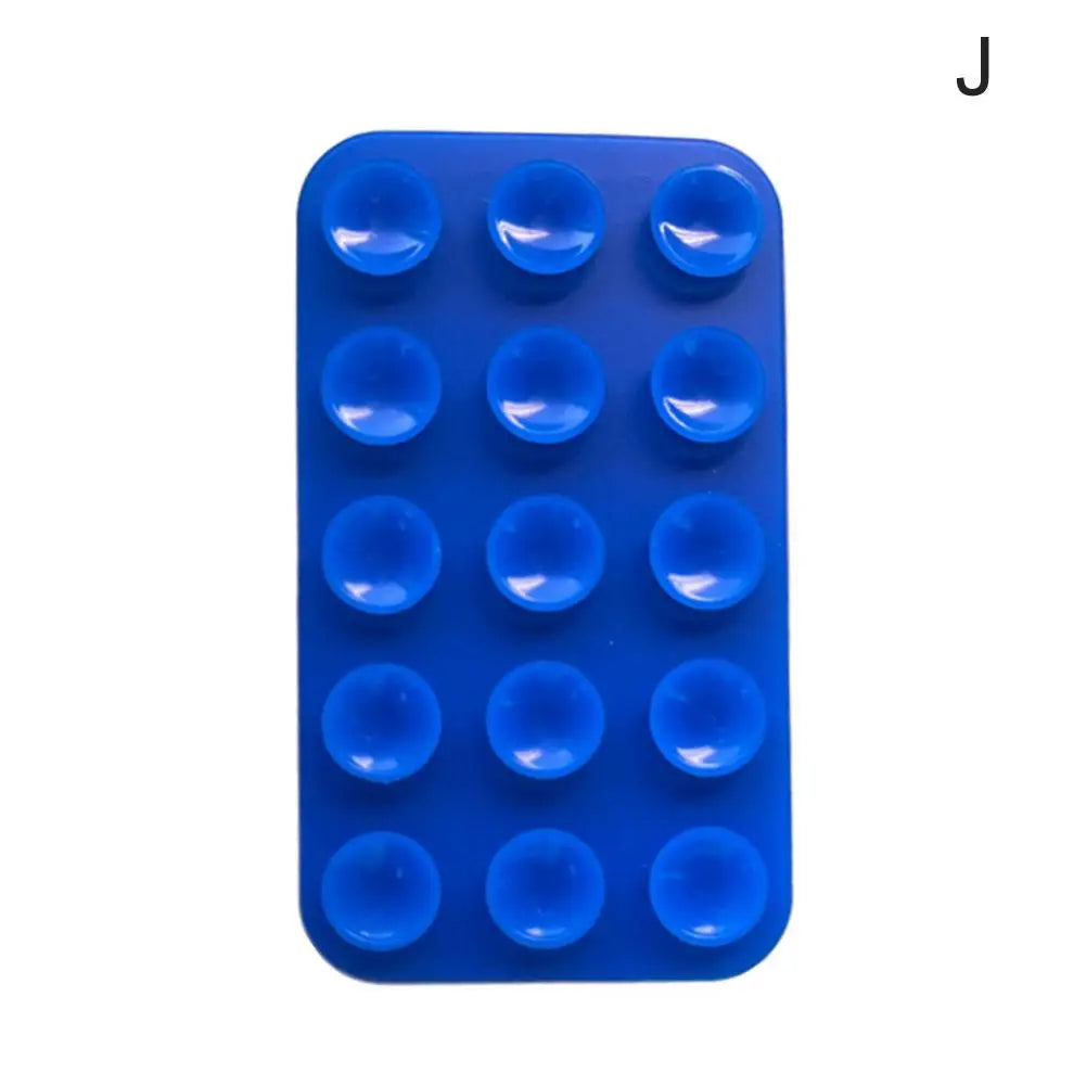 PC Strong Double-sided Suction Cup Anti Slip Silicone Suction Cups For Mobile Phones Mobile Phone Holder With 15 Silicone