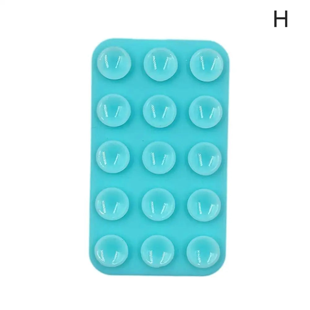 PC Strong Double-sided Suction Cup Anti Slip Silicone Suction Cups For Mobile Phones Mobile Phone Holder With 15 Silicone