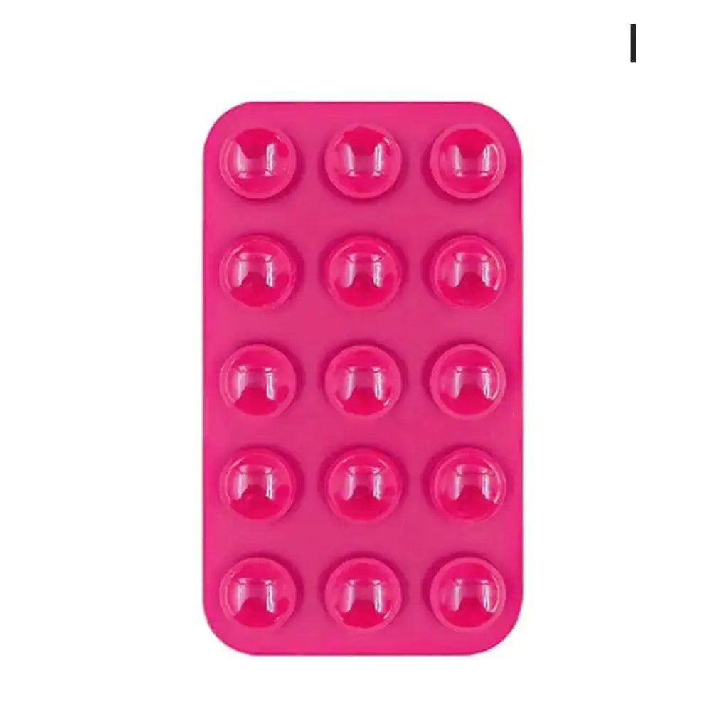 PC Strong Double-sided Suction Cup Anti Slip Silicone Suction Cups For Mobile Phones Mobile Phone Holder With 15 Silicone