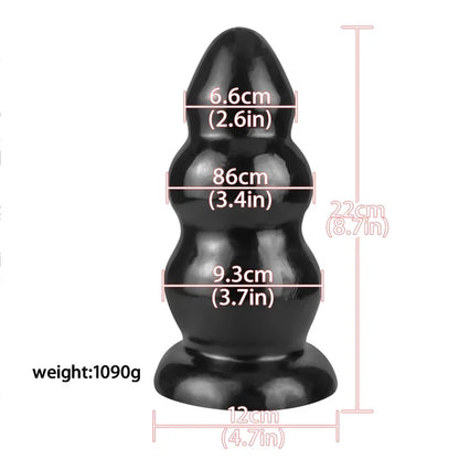 Super Large  Huge   Big ButtPlug Expansion Prostate Massager Anal Masturbator  Men Adult Sex Toys