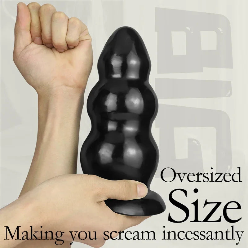 Super Large  Huge   Big ButtPlug Expansion Prostate Massager Anal Masturbator  Men Adult Sex Toys