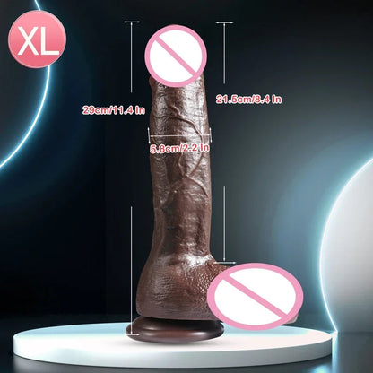 Super Real Skin Silicone Big Huge Dildo Realistic Suction Cup Cock Male Artificial Rubber Penis Dick Sex Toys  Women Vaginal gtooza.com