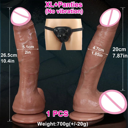 Super Realistic Soft Big  Cheap Small Penis Silicone Suction Cup   Anal Sex Toys Men Women Gay Strap on Cock