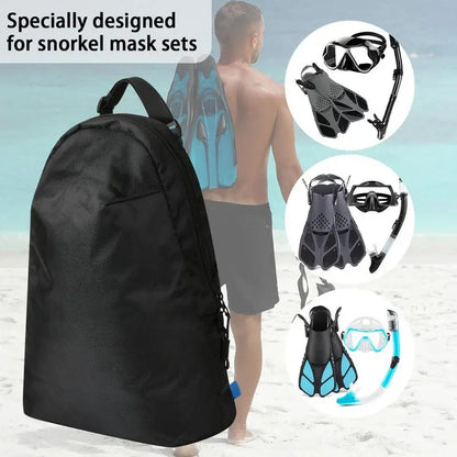 PC Swim Bag Mesh Backpack Folding Portable Sports Fitness Bag Nylon Swim Ge