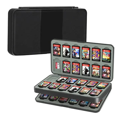 Switch Game Card Protective Case with 96/72/48 Game Card Slots Creative NS Card Storage Box Holder  Nintendo Switch/Lite/OLED