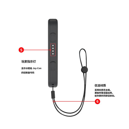 Switch OLED Wrist Strap Band Hand Rope Lanyard Laptop Video Just Dance Accessories for Nintendo Switch Game Joy-Con Controller