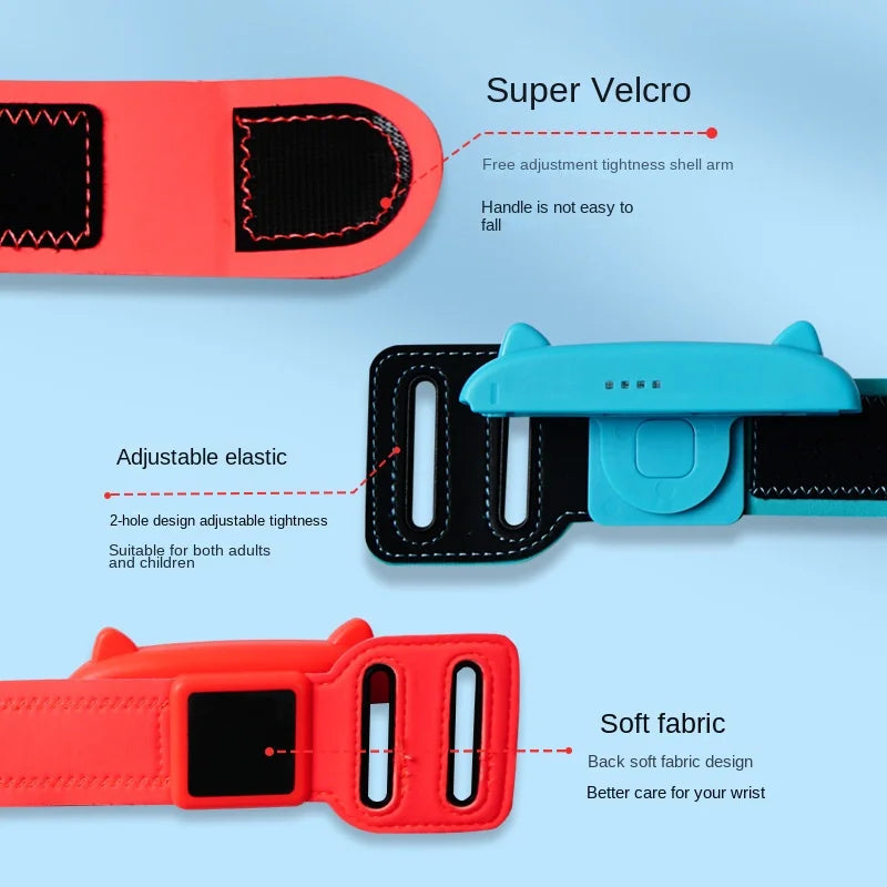 Switch Rotatble Dance Strap Wrist Band For Nintendo Switch OLED Just Dance Accessories for Joy-Con Adjustable Elastic cover