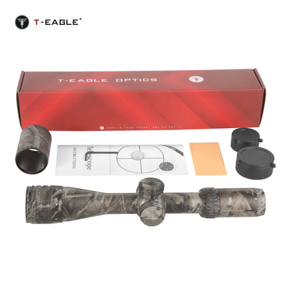 T-Eagle EOS 4-16x44 AOE Tactical Camouflage Riflescope For Hunting Sniper Rifle Scope Airsoft Lunetas With Illuminated Carbine