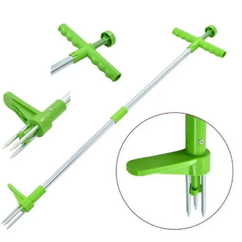 T50 Long Handle Weed Remover Durable Garden Lawn Weeder Outdoor Yard Grass Root Puller Tools Garden Planting Elements