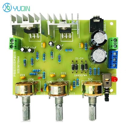 TDA2030A Dual Channel Amplifier Electronic DIY Kit Speaker Welding Exercise Assembly Circuit Board