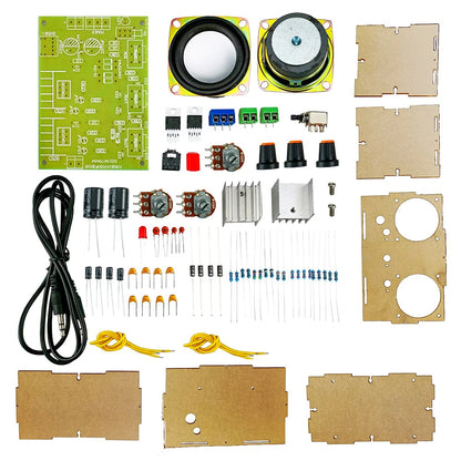 TDA2030A Dual Channel Amplifier Electronic DIY Kit Speaker Welding Exercise Assembly Circuit Board