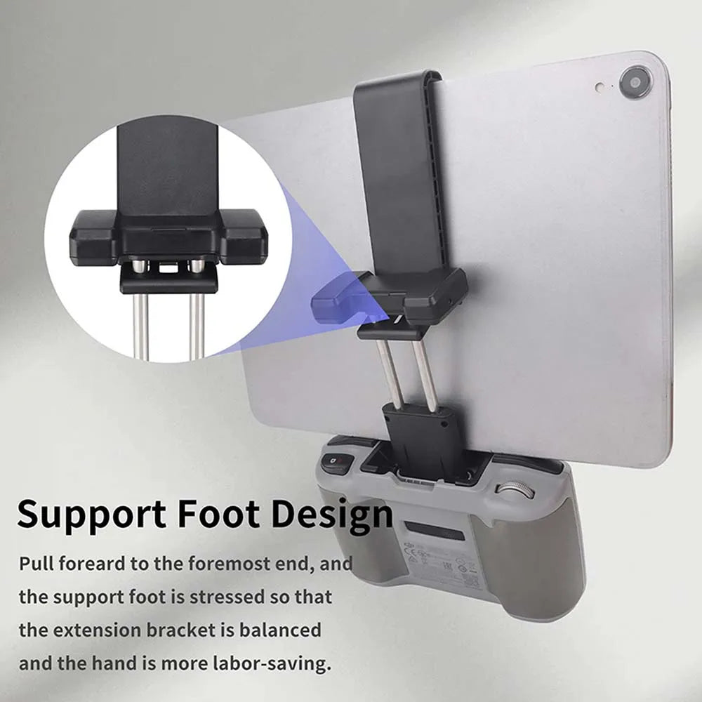 Tablet Extended Bracket Mount  DJI Air 3S/3/2S/2/Mini 3/2/SE/4 Pro/Neo Drone Remote Control Holder  RC-N2/3 Accessory