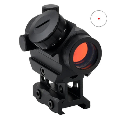 Tactical 1x25 Red Dot Sights Optic Reflex Scope 2MOA Shockproof Gun Riflescopes Compact Red Dot Collimator Fit Hunting Shooting