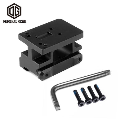 Tactical AEMS FAST Mount 2.26in Optical Centerline For Airsoft Hunting Made Of CNC Aluminum 6061-T6