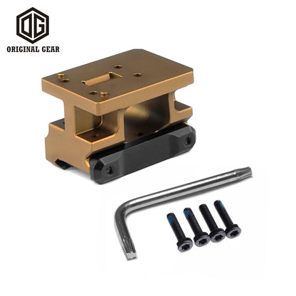 Tactical AEMS FAST Mount 2.26in Optical Centerline For Airsoft Hunting Made Of CNC Aluminum 6061-T6