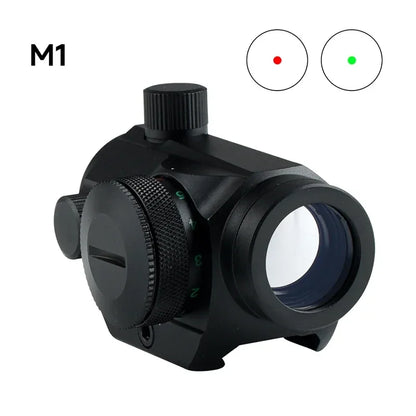 Tactical Green Red Dot Sight Optics Reflex Riflescope Hunting Scopes Fit 11/20mm Rails Rifle  Hunting Firearms & Airsoft