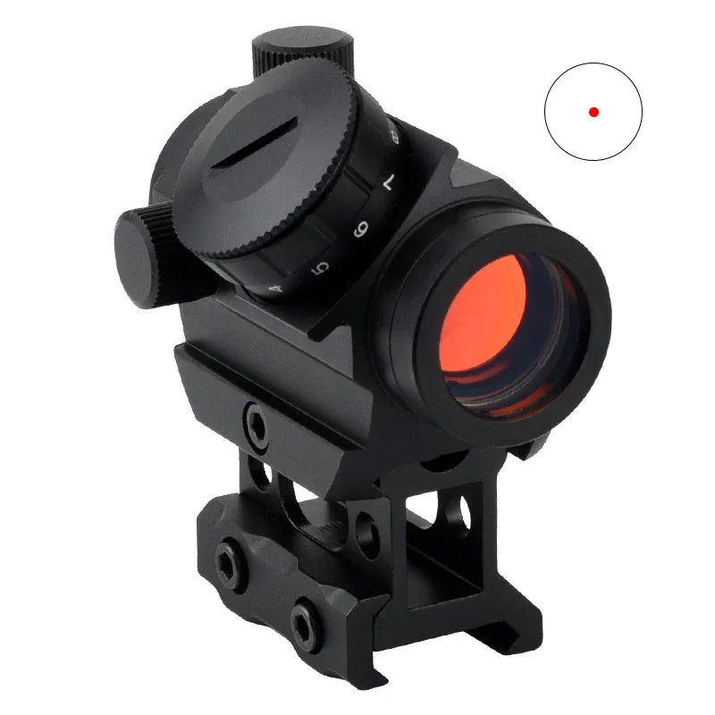 Tactical Green Red Dot Sight Optics Reflex Riflescope Hunting Scopes Fit 11/20mm Rails Rifle  Hunting Firearms & Airsoft