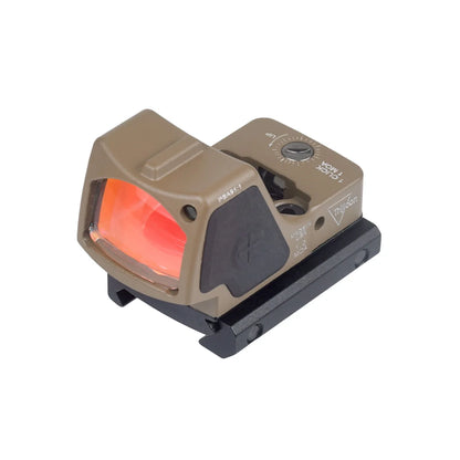 Tactical Trijicon RMR HD 1 Green Red Dot Sight Mount Pistol Rifle Rear Plate Base Airsoft MOS Glock Glock17 Picatinny Rail