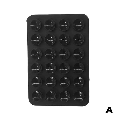 PC Telephone And Communication 24 Suckers 24 Tablets Save Space Single-sided Sticky Suction Cup Mobile Phone Holder Portable Design