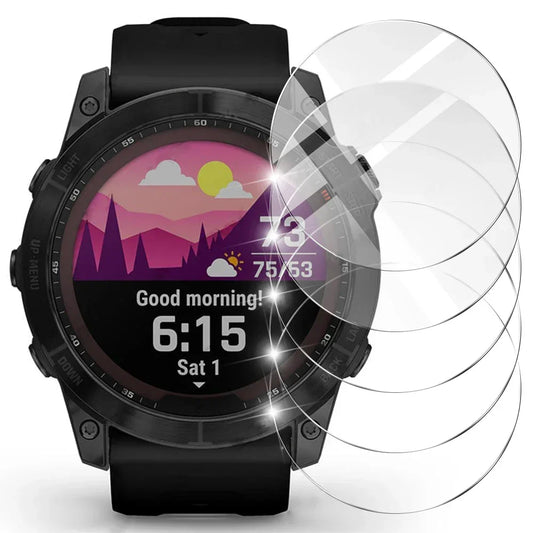 Tempered Glass Screen Protector For Garmin Fenix 7 6S 6x Forerunner 235 935 945 955 255 Vivoactive3 Smartwatch Protective Films