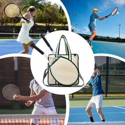 PC Tennis Bag Canvas Tennis Racquet Should Bag Large Canvas Tennis Bag Tenn