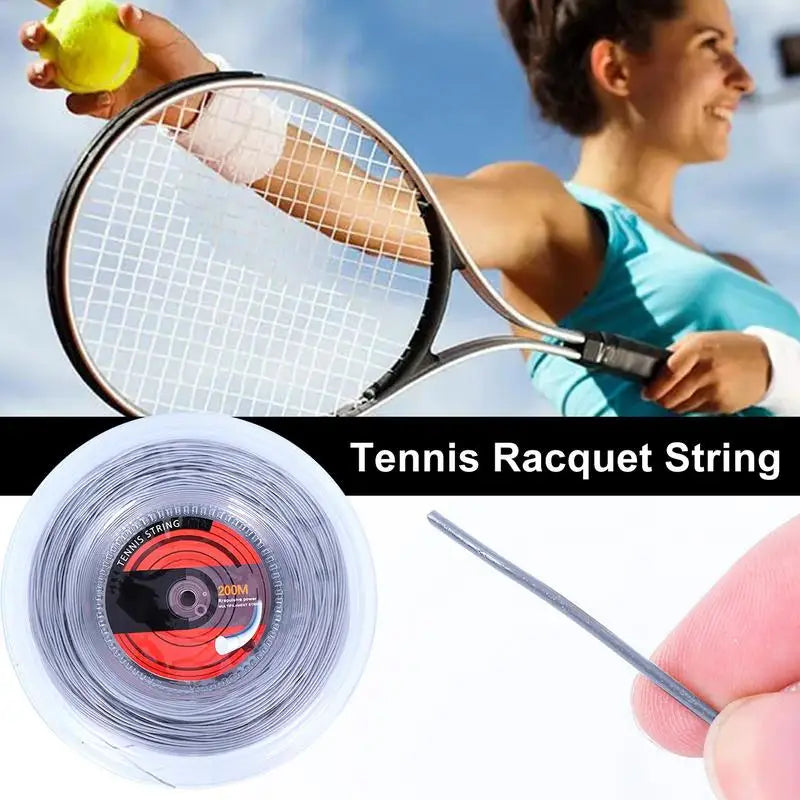 PC Tennis String 656 Ft High Strength String Enhance Hitting Experience 16G