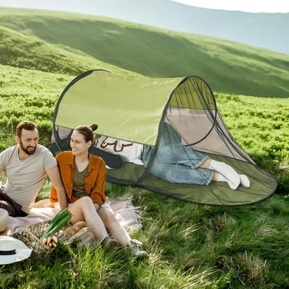 PC Tents  Camping Foldable Net Tent with Floor Single Person Camping Screen