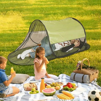 PC Tents  Camping Foldable Net Tent with Floor Single Person Camping Screen