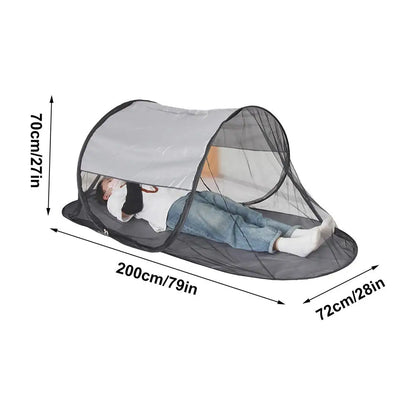 PC Tents  Camping Foldable Net Tent with Floor Single Person Camping Screen